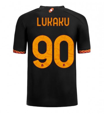 AS Roma Romelu Lukaku #90 Tredje trøje 2023-24 Kort ærmer